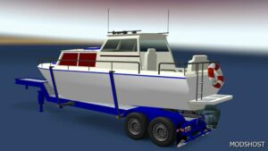 ETS2 Mod: Small Boat Trailer 1.50 (Image #3)