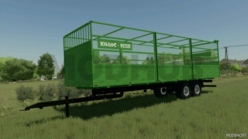 FS22 Trailer Mod: Kolos-92 V1.0.1.1 (Featured)