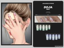 Sims 4 Female Accessory Mod: Doja Nail (Featured)