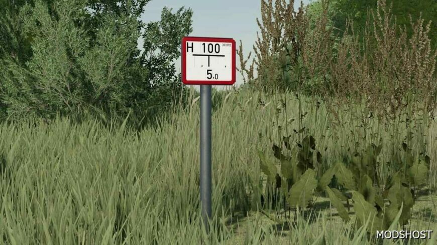 FS22 Placeable Mod: InfoPosts (Featured)