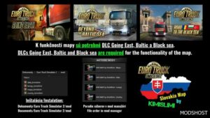 ETS2 Mod: SVK Map by Kimislimi V.35B – Demo/Full 1.50 (Image #2)