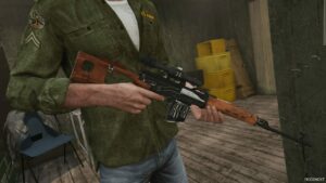 GTA 5 Weapon Mod: INS2 Izhmash SVD Dragunov (Image #5)