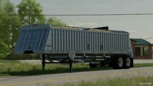 FS22 Mod: 38FT Dakota Aluminum Hopper Bottom Trailer V1.1 (Featured)