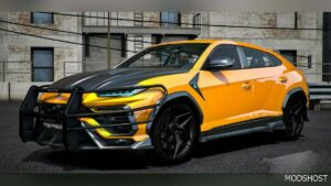 GTA 5 Lamborghini Vehicle Mod: Urus Mafia Edition (Featured)