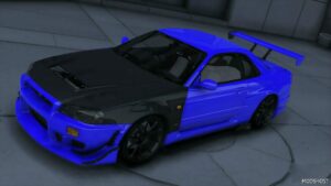 GTA 5 Nissan Vehicle Mod: Skyline GTR R34 (Featured)