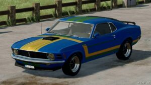 FS22 Ford Car Mod: 1970 Ford Mustang 302 LP (Featured)