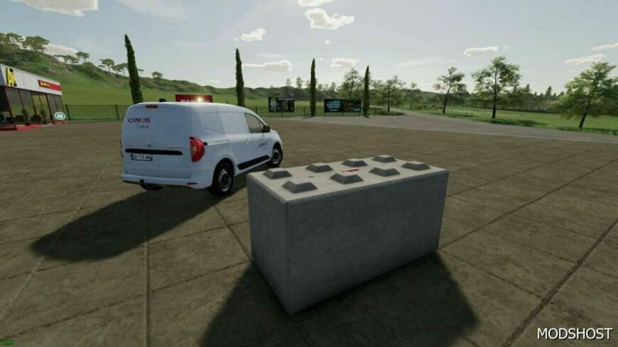 FS22 Placeable Mod: Vigibloc Concrete 2M (Featured)