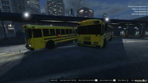 GTA 5 Vehicle Mod: Dansworth D2500 (Type-D) Rear Engine Schoolbus NO ELS Addon (Image #2)