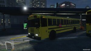 GTA 5 Vehicle Mod: Dansworth D2500 (Type-D) Rear Engine Schoolbus NO ELS Addon (Image #3)