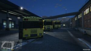 GTA 5 Vehicle Mod: Dansworth D2500 (Type-D) Rear Engine Schoolbus NO ELS Addon (Image #4)