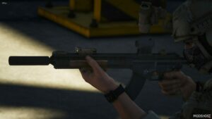 GTA 5 Weapon Mod: KAC SR-47 (Image #3)