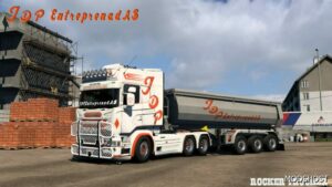 ETS2 Mod: JDP Entreprenad AB Skin Pack 1.50 (Image #2)