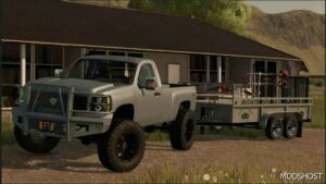 FS22 Mod: 16FT Bumperpull Trailer Landscape (Featured)