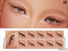 Sims 4 Eyeliner Makeup Mod: N339 (Featured)