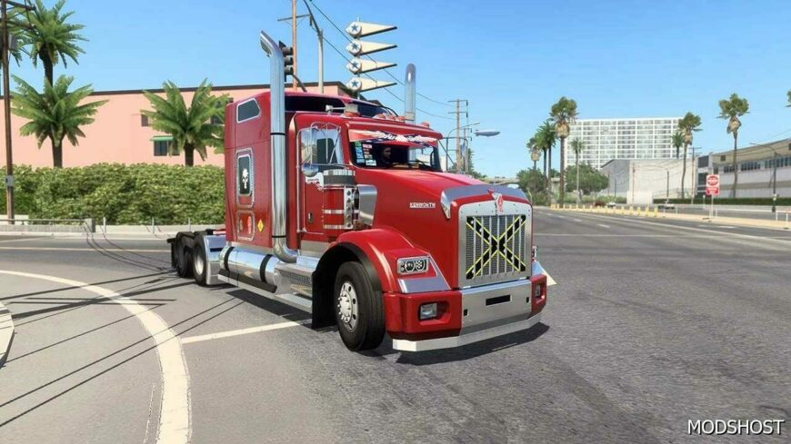 ATS Kenworth Truck Mod: GTM Kenworth T800 + Tuning Megamod V1.3.3 1.50 (Featured)