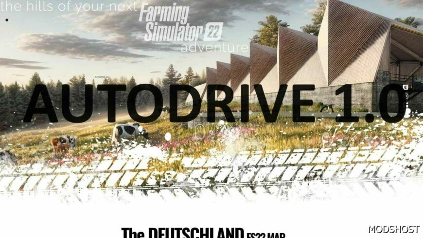 FS22 Mod: Autodrive Deutschland Map (Featured)