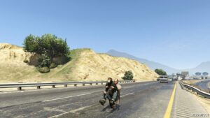 GTA 5 Vehicle Mod: Running Super Chimp (Menyoo) (Image #5)