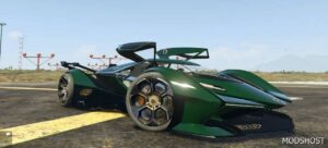 GTA 5 Lamborghini Vehicle Mod: V12 Vision Gran Turismo Add-On (Image #3)