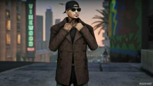 GTA 5 Player Mod: Franklin Coat to MP Male (Image #3)