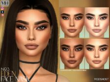 Sims 4 Skintone Mod: Eden Face Mask N93 (Featured)