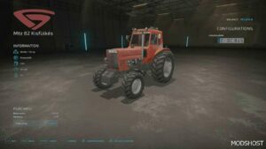 FS22 MTZ Tractor Mod: 82 Turbom MB (Image #3)