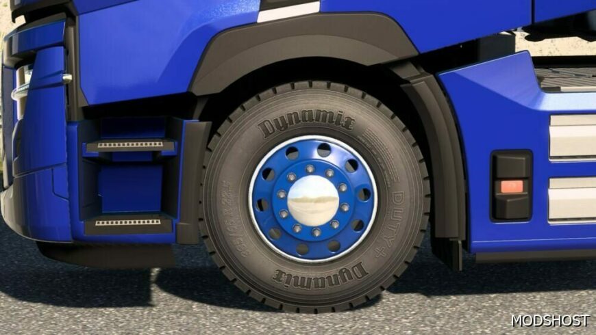 ETS2 Wheels Part Mod: ATS Wheel and Tire Package by Rodonitcho Mods 1.50 (Featured)