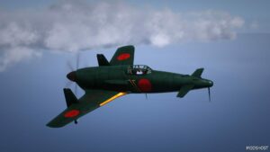 GTA 5 Aircraft Vehicle Mod: Kyushu J7W1 Shinden Add-On (Image #2)