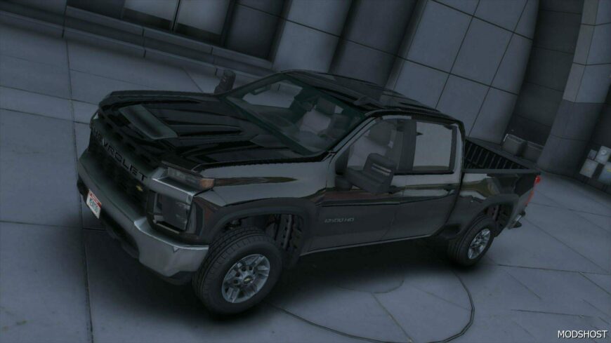 GTA 5 Chevrolet Vehicle Mod: 2022 Chevrolet Silverado 2500LT (Featured)