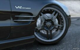 GTA 5 Mercedes-Benz Vehicle Mod: SL65 AMG (R230) Addon | Animated (Image #4)