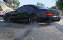 GTA 5 Mercedes-Benz Vehicle Mod: SL65 AMG (R230) Addon | Animated (Image #5)