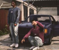 GTA 5 Player Mod: Heavyweight Sweatshirt PRO Club (Image #2)