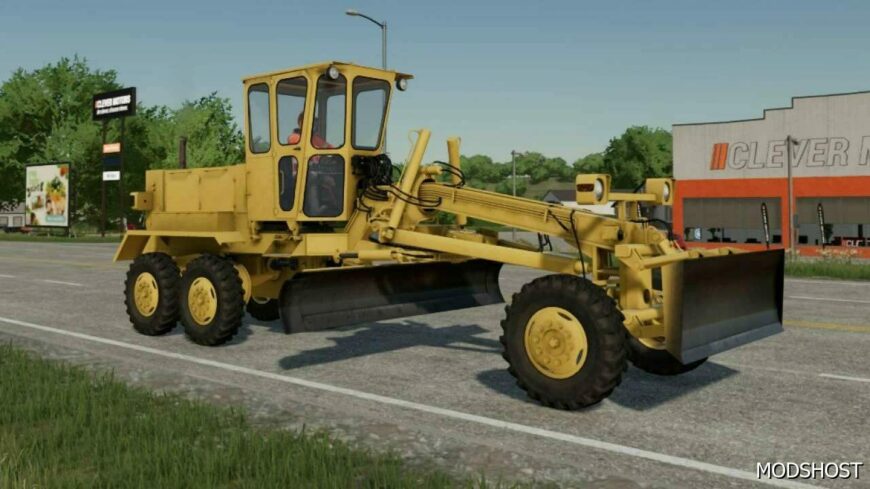 FS22 Forklift Mod: Motor Grader DZ-143 (Featured)