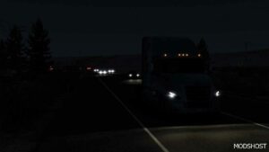 ATS Realistic Mod: Vehicle Lights Mod V7.4 (Image #2)