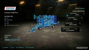 FS22 Script Mod: Cultivator Settings (Featured)