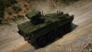 GTA 5 Military Vehicle Mod: M1134 Stryker Atgm Add-On (Featured)