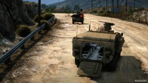 GTA 5 Military Mod: M1133 Stryker Medical Evacuation Vehicle Add-On (Image #3)