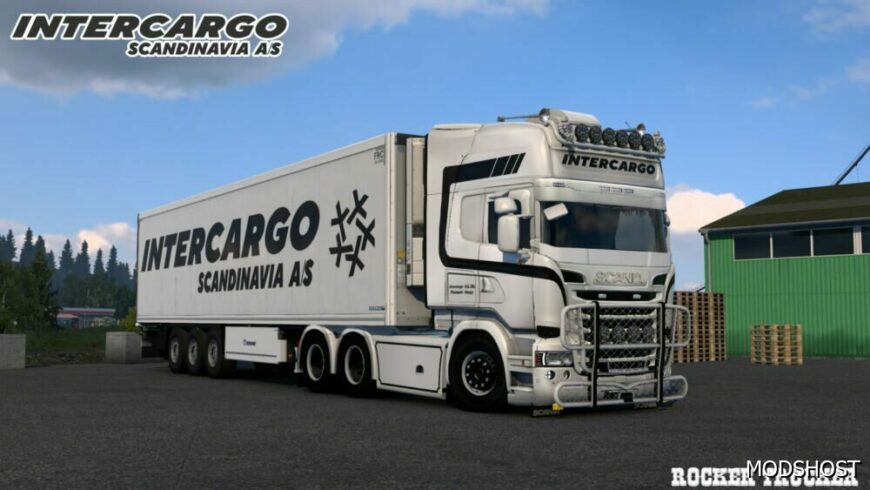 ETS2 Mod: Intercargo SIL SRL Skin Pack (Featured)