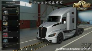 ETS2 Kenworth Truck Mod: T680 NG 2022 by Soap98 V1.0.1 1.50 (Image #2)