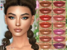 Sims 4 Female Makeup Mod: LYZ Lipstick N214 (Featured)