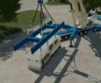 FS22 Implement Mod: Adjustable Spreader BAR V1.1 (Featured)