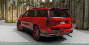 GTA 5 Vehicle Mod: 2023 Cadillac Escalade V-Sport on 30 (Image #2)