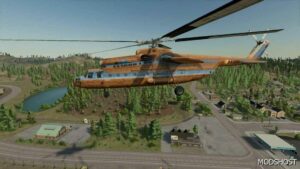 FS22 Helicopter Mod: MI-6A Transport Helicopter Map (Image #3)