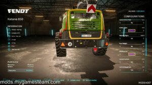 FS22 Fendt Pack Mod: Katana 850 V1.5 (Image #8)