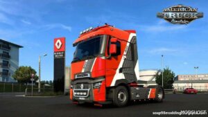 ATS Renault Truck Mod: T Evolution by Soap98 V2.4.5 1.50 (Featured)