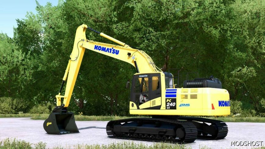 FS22 Komatsu Forklift Mod: Pc240Lc-11 (Featured)