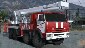 GTA 5 Vehicle Mod: Kamaz 6350 – AKP-50 (Featured)