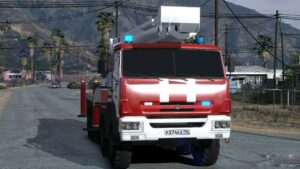 GTA 5 Vehicle Mod: Kamaz 6350 – AKP-50 (Image #3)