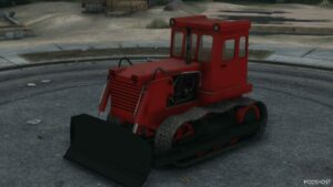 GTA 5 Vehicle Mod: 1970 T-130 Buldozer (Image #3)