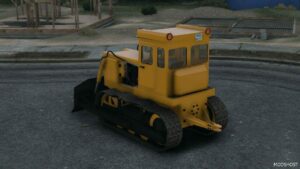 GTA 5 Vehicle Mod: 1970 T-130 Buldozer (Image #4)