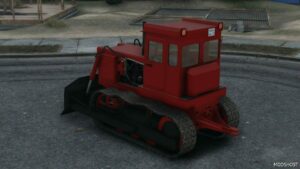 GTA 5 Vehicle Mod: 1970 T-130 Buldozer (Image #5)